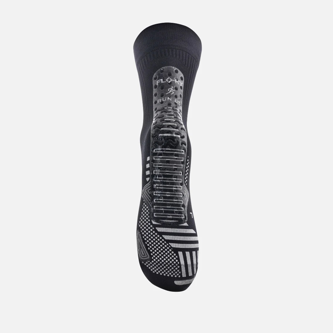 Flocky Calzino Running Trail Trekking Nero