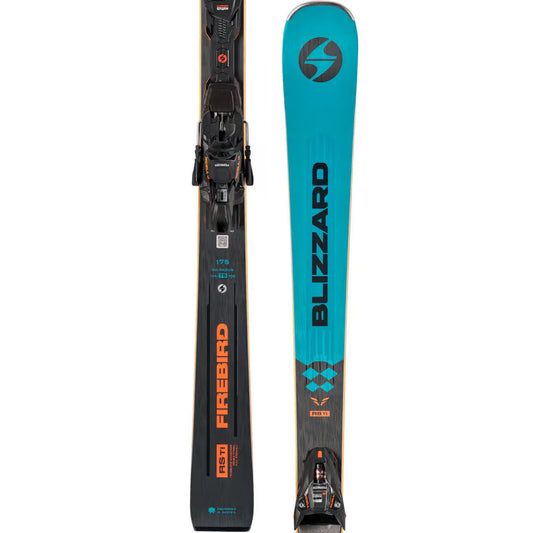 BLIZZARD FIREBIRD 76 RS TI + XCELL 12 DEMO - Sci da pista racing - black/red