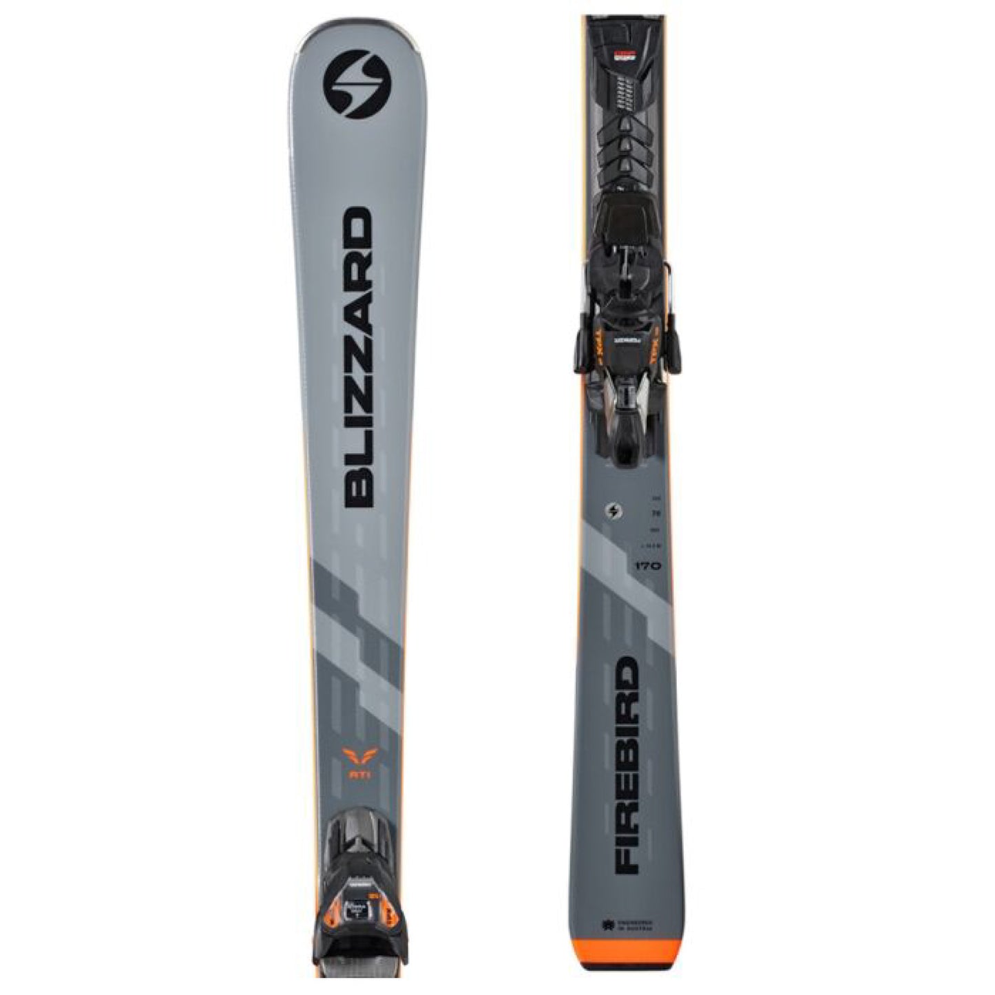 BLIZZARD FIREBIRD S TI + TPX12 DEMO - Sci da pista racing - black/yellow