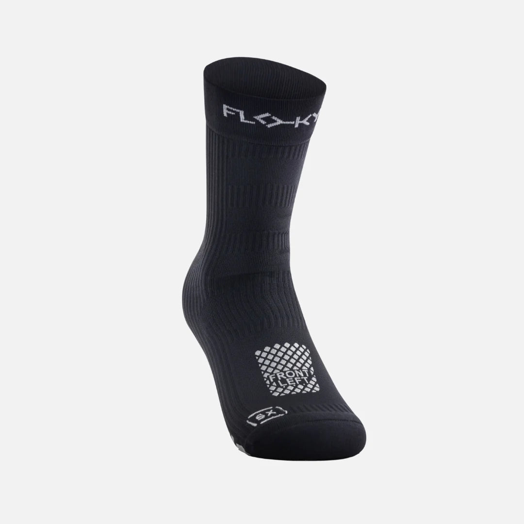 Flocky  Calzino Running Trail Trekking Nero
