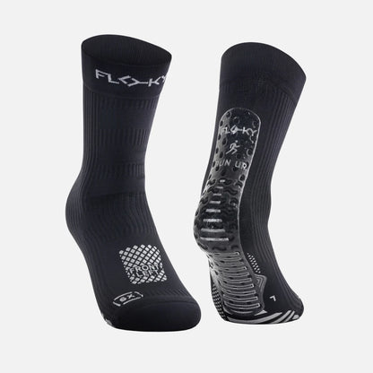 Flocky  Calzino Running Trail Trekking Nero
