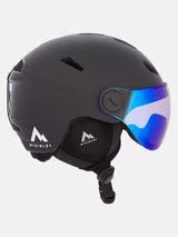 McKINLEY PULSE HS-016 VISOR - Casco da sci con visiera - black/silver